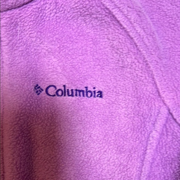 Columbia Kids Purple Fleece Jacket - Picture 2 of 5